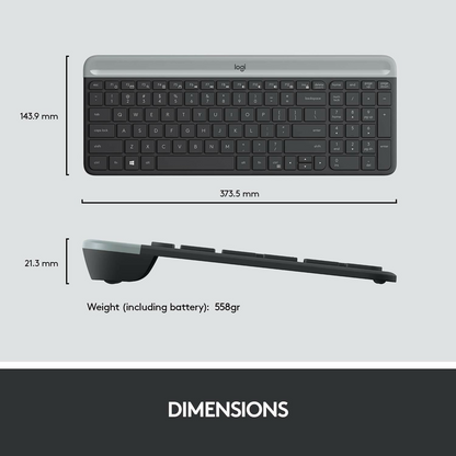 Slim Combo Logitech MK470