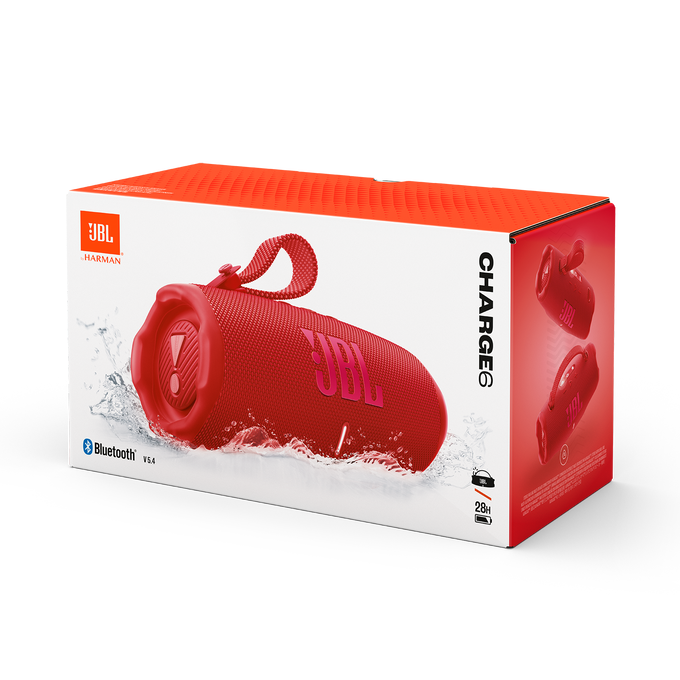 BOCINA JBL CHARGE 6 - ROJO