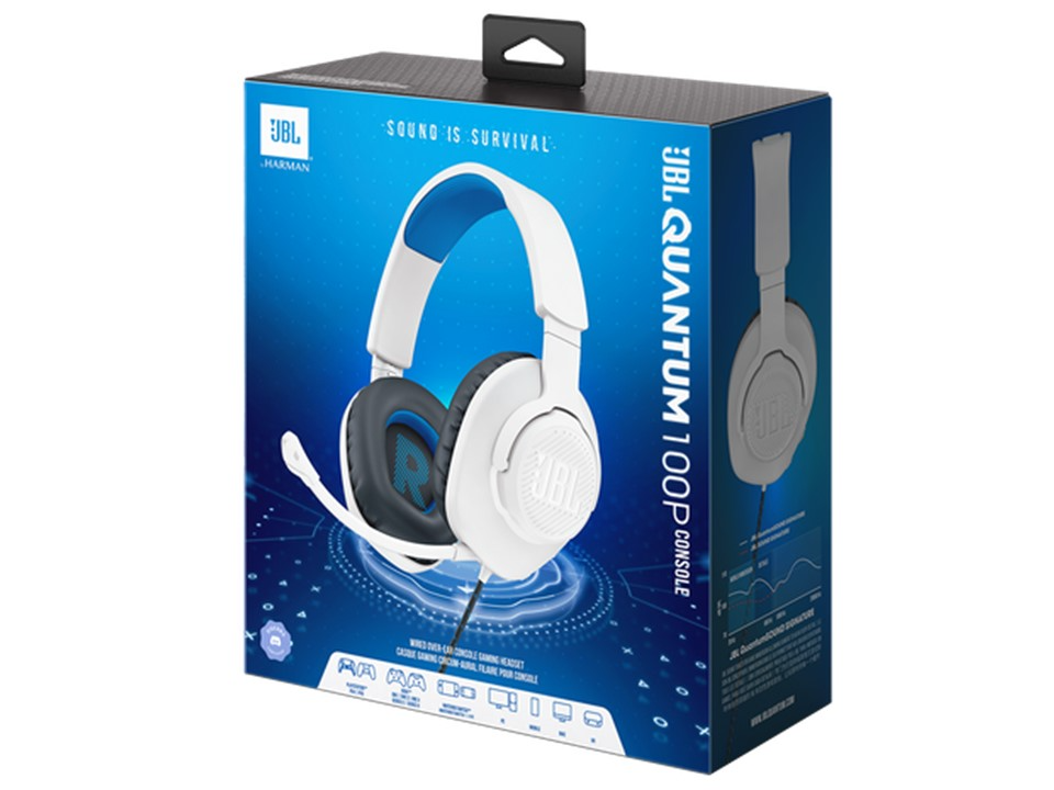 JBL Quantum 100P Console White