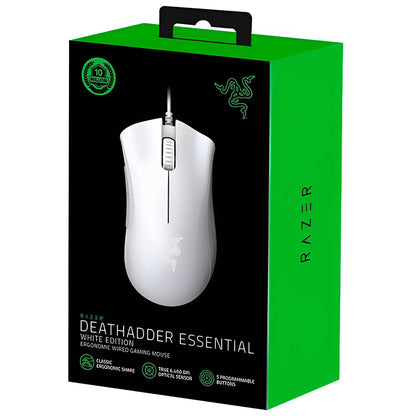 RAZER DEATHADDER ESSENTIAL - WHITE EDITION